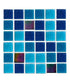 Diamond- Mosaico veneciano mezcla Blue Irid Spark 2×2