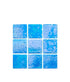 Vetro Venezia- Mosaico veneciano serie Brillare Azul Cancún 2 x 2