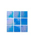 Vetro Venezia- Mosaico veneciano serie Brillare Azul Cobalto Obscuro 2 x 2