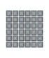Mosaik- Mosaico color gris 2 x 2