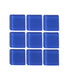 Cristalo Vitreo – Mosaico color azul intenso 2.5 x 2.5