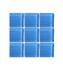 Cristalo Vitreo – Mosaico color azul cobalto claro 2.5 x 2.5