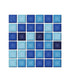 Mosaik- Mosaico mezcla Azul 4 de 2 x 2