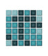 Mosaik- Mosaico mezcla Verde 2 x 2