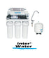 Sistema de osmosis inversa de 5 etapas Inter Water capacidad de 75 GPD